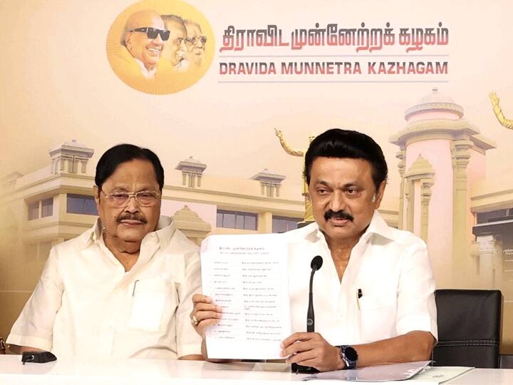 DMK Manifesto 2021 Dravida Munnetra Kazhagam President MK Stalin Releases Manifesto Today Tamil Nadu Polls DMK Manifesto 2021: MK Stalin's Poll Promises Include Free Computer Tablets For Students, Pvt Job Reservation & More