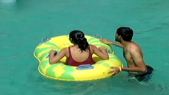 રાજ્યમાં ગરમી વધતા વોટર પાર્કમાં ઉમટી ભીડ, ગાઇડલાઇન સાથે ખુલ્યા વોટર પાર્ક