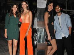 IN PICS | Ananya Panday, Shanaya Kapoor, Nirvaan Khan & Others Arrive At Seema Khan’s Birthday Bash