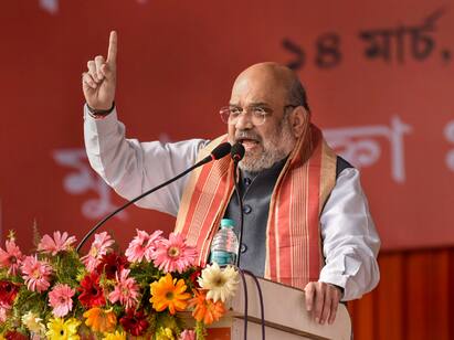 West Bengal Election 2021: Amit Shah from his rally at Sitalkuchi says Mamata Banerjee will be defeated by Suvendu Adhikari at Nandigram West Bengal Election 2021: কাল প্রমাণ হয়ে গেছে নন্দীগ্রামে দিদি হারছেন, প্রত্যয়ী অমিত