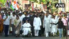 Mamata Banerjee's Road Show: মেয়ো রোডে হুইলচেয়ারেই মিছিলের নেতৃত্বে মমতা