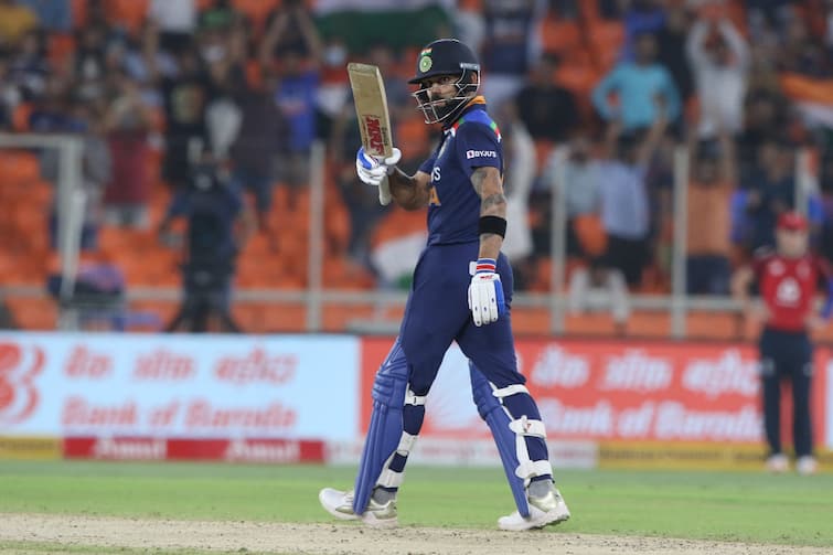 Ind vs Eng 2021: Virat Kohli becomes first batsman to score 3000 T20 International runs Kohli T20 Record: প্রথম ব্যাটসম্যান হিসাবে টি-টোয়েন্টিতে ৩ হাজার রান বিরাটের