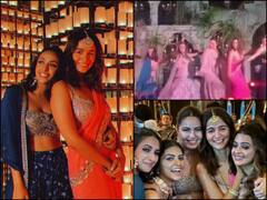 WATCH: Alia Bhatt Dances On 'Genda Phool' & Jalebi Baby' In Pink Saree With Her BFFs At Close Friend's Sangeet