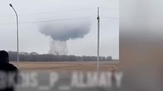 Kazakhstan: Horrifying visuals of aircraft crash