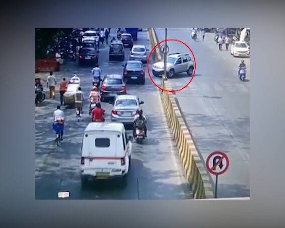 Sachin Vaze | CCTVमधील गाडीमुळे सचिन वाझे संशयाच्या भोवऱ्यात, EXCLUSIVE व्हिडीओ 'माझा'च्या हाती