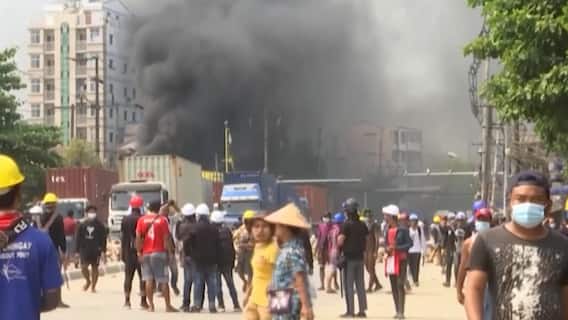 Violence against Chinese properties spreading In Myanmar