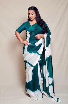 Vidya Balan: শাড়ি চিরনতুন, আবার একবার মুগ্ধ করলেন বিদ্য়া