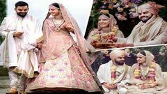 બુમરાહથી માંડીને વિરાટ સુધીના  ક્રિકેટર્સની દુલ્હનના લગ્ન સમયની ખૂબસૂરત તસવીરો નિહાળો