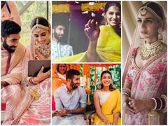લગ્નની વિધિ દરમિયાન બુમરાહ સંજના પરથી નજર ન હતા હટાવી શકતા, જુઓ હલ્દીથી માંડીને ફેરા સુધીની તસવીરો