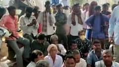 સાણંદ APMCમાં ઘઉંના પૂરતા ભાવ ન મળતા ખેડૂતોએ હરાજી અટકાવી