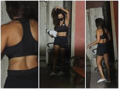 હોટ અંદાજમાં ઘરેથી વર્કઆઉટ કરવા નીકળી મલાઇકા અરોડા, ફ્લોન્ટ કર્યું ટેટૂ, જૂઓ તસવીરો