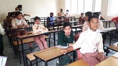 ਕੋਰੋਨਾ ਦੀ ਤੀਜੀ ਲਹਿਰ ਦੀ ਦਹਿਸ਼ਤ 'ਚ 5ਵੀਂ ਦੀ ਬੋਰਡ ਪ੍ਰੀਖਿਆ ਸ਼ੁਰੂ, ਗਾਈਡਲਾਈਨਜ਼ ਦੀਆਂ ਉੱਡੀਆਂ ਧੱਜੀਆਂ