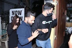 IN PICS | Rahul Vaidya-Disha Parmar, Jasmin Bhasin-Aly Goni Spotted At A Restaurant In Juhu