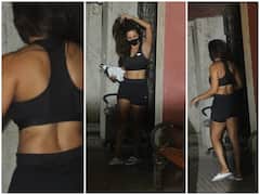 હોટ અંદાજમાં ઘરેથી વર્કઆઉટ કરવા નીકળી મલાઇકા અરોડા, ફ્લોન્ટ કર્યું ટેટૂ, જૂઓ તસવીરો