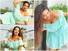 In Pics:મોનાલિસાએ વન ડ્રેસ પહેરીને આપ્યો આવો બોલ્ડ પોઝ, તસવીર જોઇને યુઝર્સે કરી જોરદાર કમેન્ટ