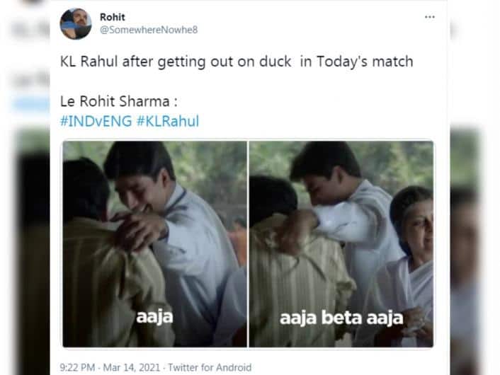 નોંધનીય છે કે,  ક્રિકેટના સૌથી મોટા સ્ટેડિયમ નરેન્દ્ર મોદી ક્રિકેટ સ્ટેડિયમમાં ભારત-ઈંગ્લેન્ડ વચ્ચે પાંચ મેચની ટી-20 શ્રેણી પૈકીની ત્રીજી મેચમાં ઈંગ્લેન્ડે ટોસ જીતીને ભારતને પ્રથમ બેટિંગનું આમંત્રણ આપ્યું હતું. ભારતે મેચ જીતવા આપેલ 157 રનના ટાર્ગેટને ઈંગ્લેન્ડે 18.2 ઓવરમાં 2 વિકેટ ગુમાવીને હાંસલ કર્યો હતો. જીત સાથે ઈંગ્લેન્ડ 5 મેચની સીરિઝમાં 2-1થી આગળ થઈ ગયું છે. ભારતે સીરિઝ જીવંત રાખવા ચોથી ટી-20 કોઇપણ સંજોગોમાં જીતવી પડશે.