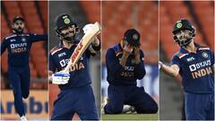 India Vs England 3rd T20: Various Emotions Of Virat Kohli On The Field, SEE PICTURES