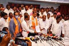 ஏனாம் தொகுதியில் ரங்கசாமி வேட்புமனு