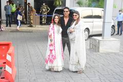 IN PICS: Team 'Ram Setu'- Akshay Kumar, Nushrat Bharucha & Jacqueline Fernandez Jet Off To Ayodhya For Film’s Mahurat Shot!