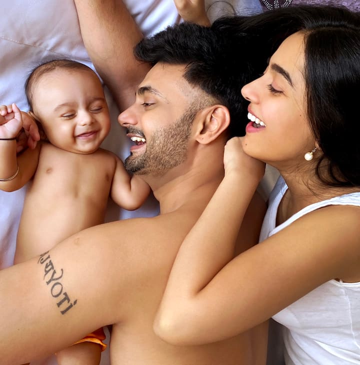 Amrita Rao Son Veer first pic shared by RJ Anmol Cuteness Alert! FIRST PIC Of Amrita Rao’s BABY Son Veer Shared By Her Husband RJ Anmol