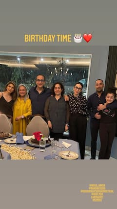 PICS: Karisma Kapoor & Riddhima Kapoor Sahni Reunite At Navya Naveli's Father Nikhil Nanda's Intimate Birthday Party