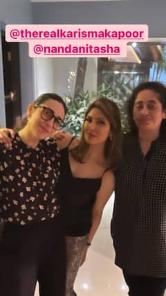 PICS: Karisma Kapoor & Riddhima Kapoor Sahni Reunite At Navya Naveli's Father Nikhil Nanda's Intimate Birthday Party