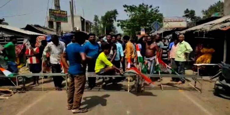 West Bengal Election 2021: protest and go back slogan in the political meeting of Suvendu Adhikari in Midnapore WB Election 2021: সোনাচূড়ায় শুভেন্দুকে ঘিরে গো ব্যাক স্লোগান, বিক্ষোভ তৃণমূলের