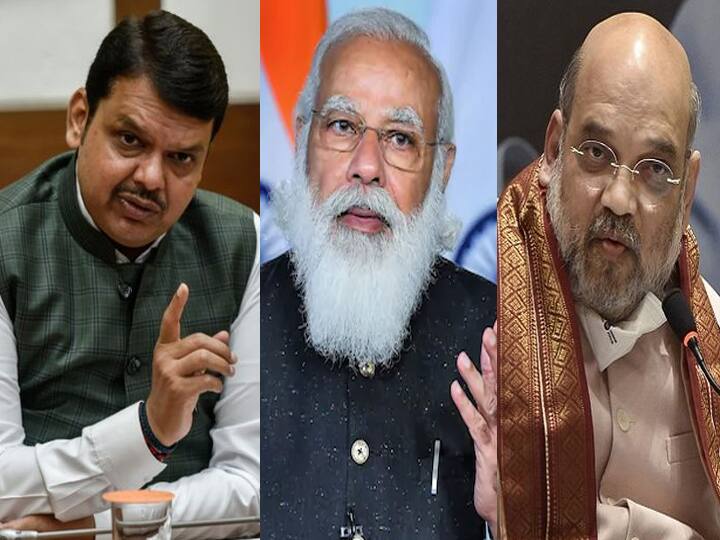 देवेंद्र फडणवीसांची काल नरेंद्र मोदी-अमित शाह यांच्यासोबत भेट, राज्यातील राजकीय घडामोडींवर चर्चा? Devendra Fadnavis meets Narendra Modi-Amit Shah yesterday, discusses political developments in the state? देवेंद्र फडणवीसांची काल नरेंद्र मोदी-अमित शाह यांच्यासोबत भेट, राज्यातील राजकीय घडामोडींवर चर्चा?