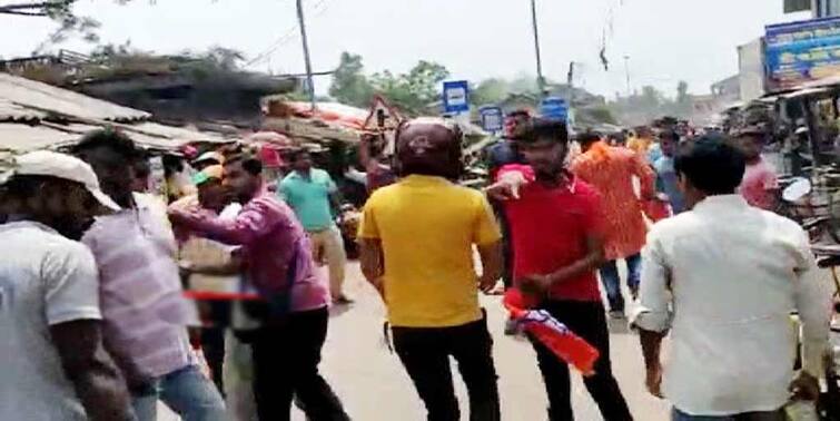 West Bengal Election 2021: political clash between TMC and BJP in Nandigram ahead of elections WB Election 2021: ভোটের আগেই রণক্ষেত্র নন্দীগ্রাম, দফায় দফায় তৃণমূল-বিজেপি সংঘর্ষ