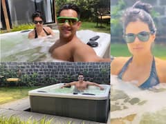 IN PICS: Indian Idol 12 Host Aditya Narayan Enjoys Relaxing Vacation With Wife Shweta Agarwal