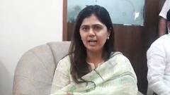 बीडच्या सत्ताधाऱ्यांना फक्त माफियांचं हित माहित; मंत्री धनंजय मुंडे यांच्यांवर पंकजा मुंडे यांचे पत्रातून आरोप