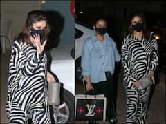 PICS: Second-Time Mommy Kareena Kapoor Steps Out In Zebra-Print Outfit With BFF Amrita Arora