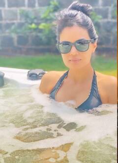 બાથ ટબમાં ન્હાતી આદિત્ય નારાયણની પત્ની શ્વેતાની તસવીરો વાયરલ, બંને વેકેશન અન્જોય કરતા સ્પોટ થયા