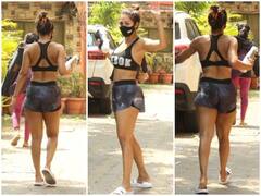 Talk Of The Town: ટૂ પીસ બોલ્ડ લૂકમાં યોગા કરવા નીકળી મલાઇકા, જુઓ એક્ટ્રેસનો જબરદસ્ત અંદાજ