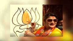 West Bengal Election 2021: পুজো দিয়ে প্রচারে শ্রাবন্তী, নিজে হাতেই আঁকলেন দেওয়াল