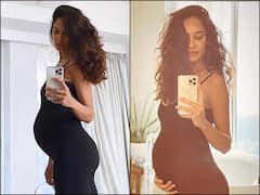 PICS: Third Time Pregnant Lisa Haydon Flaunts Baby Bump In 'Bumpsuit', Fans Go Gaga Over Her Look