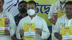 Assam Election 2021: Rahul Gandhi releases Congress manifesto in Guwahati
