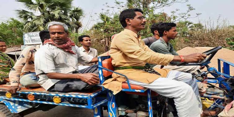 West Bengal election 2021: Hansan constituency Congress  candidate taken the dead child body to his home after post mortem WB Election 2021:হাসপাতাল থেকে কিশোরের দেহ ভ্যান চালিয়ে বাড়িতে পৌঁছে দিলেন হাসনের কংগ্রেস প্রার্থী