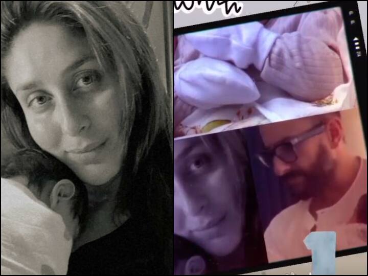 Saba Ali Khan Shares Pic Of Kareena Kapoor Newborn Baby Boy With His Father Saif Ali Khan As He Turns One-Month Old Saif Ali Khan's Sister Saba Shares First Photo Of Actor With His Newborn Son As He Turns One-Month Old