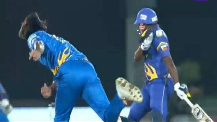 Road Safety World Series Final: Lankan Fans Upset With Manpreet Gony After Ball Hits Jayasinghe, Watch Video Road Safety World Series Final: Lankan Fans Upset With Manpreet Gony After Ball Hits Jayasinghe, Watch Video