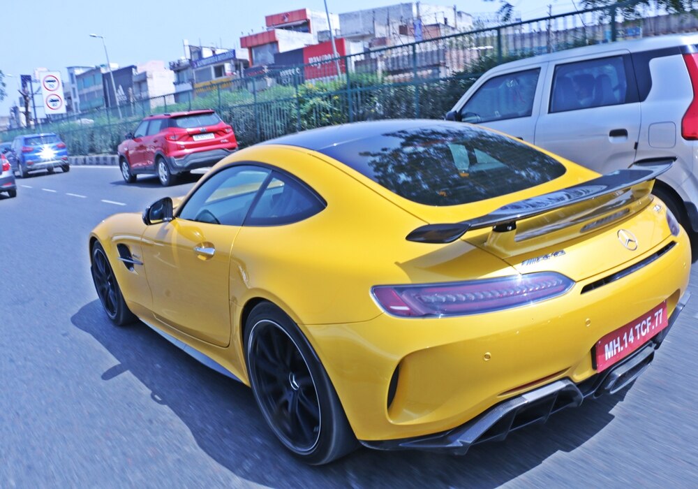 Driving A Supercar In India! New Mercedes AMG GT R Review