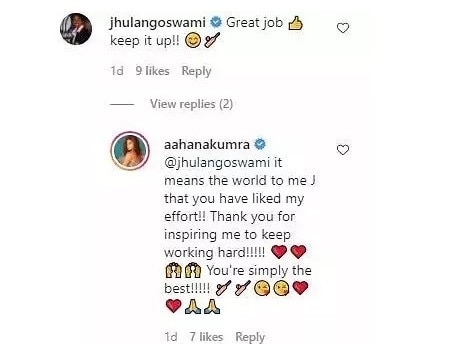 Insult Or Tribute? Actor Aahana Kumra Uses Dark Makeup To Pose As Veteran Cricketer Jhulan Goswami