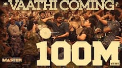 ’வரலாறானது வாத்தி கம்மிங்’ - நூறு  மில்லியன் வியூஸைக் கடந்து சாதனை..