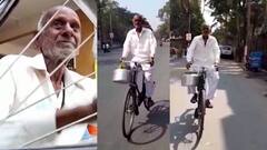 Special Report : पिंपरीच्या 75 वर्षीय सायकलप्रेमी गिरजप्पांचा रोज 100किमी सायकल प्रवास! पाहा रिपोर्ट