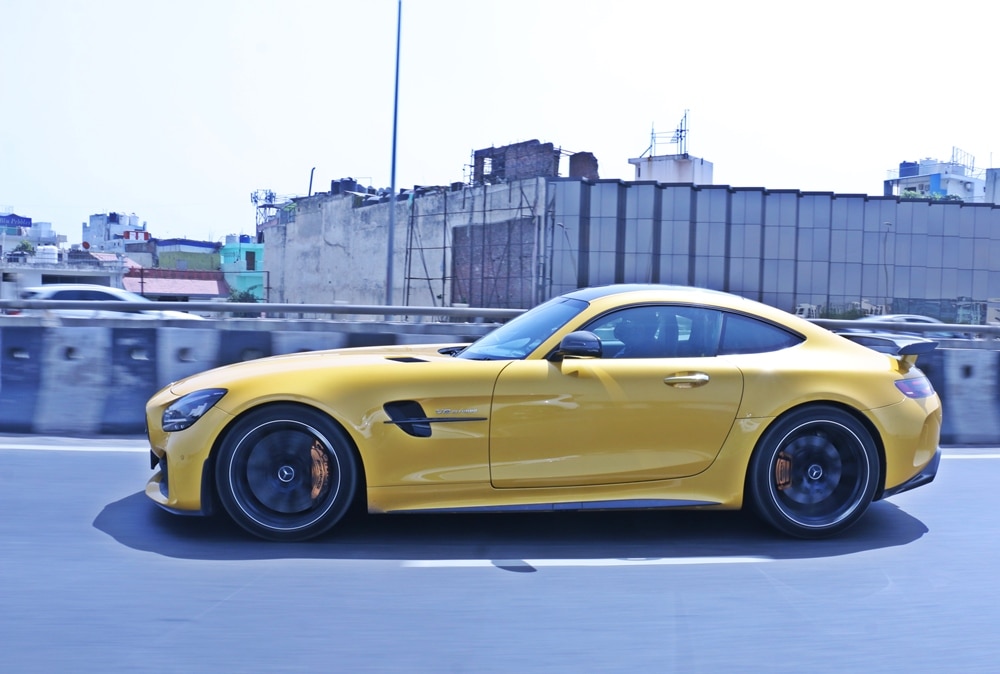 Driving A Supercar In India! New Mercedes AMG GT R Review