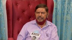 शरद पवारांनी काही लपवू नये, लवकरात लवकर अनिल देशमुखांचा राजीनामा घ्यायला हवा - रामदास आठवले