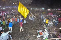 Telangana Stadium Stand Collapses: তেলঙ্গানায় ভেঙে পড়ল স্টেডিয়ামের অস্থায়ী গ্যালারি, আহত শতাধিক