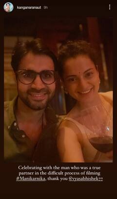 Ahead Of Thalaivi Trailer Launch Kangana Ranaut Celebrates Birthday In Style; See PICS