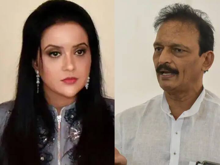 Amruta Fadnavis Slams Bhai jagtap on axis bank 'सरळ रस्त्यानं चालणाऱ्याला डिवचायचं नाही', अमृता फडणवीसांच भाई जगतापांना प्रत्युत्तर