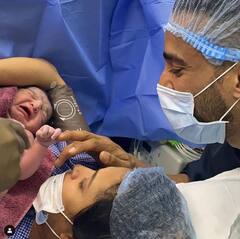 TV Actress Anita Hassanandani Shares PICS From Hospital Bed Right After Giving Birth To BABY BOY To Wish Hubby Rohit Reddy On His Birthday!